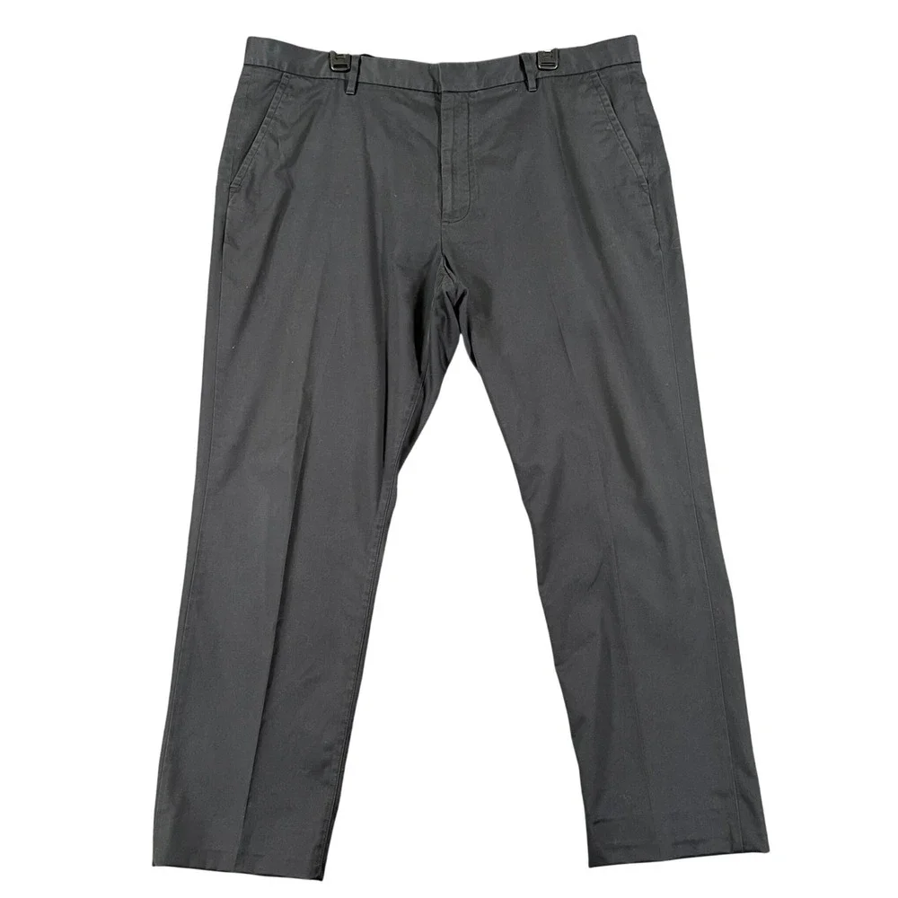 Bonobos Tuesday Chino Pants Mens 40x28 Black Stretch Cotton Workwear